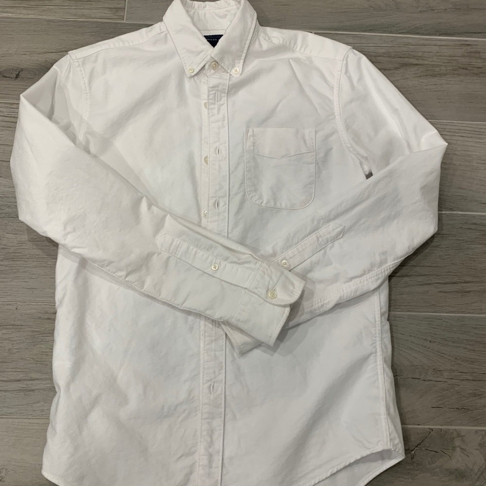 Men’s American Eagle white Oxford Shirt size XS
